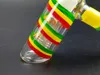 Mini szklane rury wodne Hoahs Kolorowe ręczne ramię wbudowane drzewo Perc 14 mm złącza Rig Dab