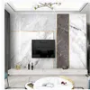 Moderne mur minimaliste de fond abstrait géométrique marbre créatif 3d stéréoscopique wallpaper3d stéréoscopique fond d'écran