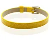 DHL epacket Nuovo braccialetto da polso con motivo serpente PU da 8 mm può indossare ciondoli per diapositive con lettere fai-da-te DJFB301 Gioielli con braccialetti con ciondoli