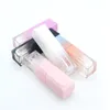 100pcs/lot 5ML Empty Gradient Square Lip Gloss Tube Refillable Bottle Scrub Fashionable Nail Polish Containers Storage Bottle