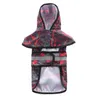 Impermeabile riflettente per cani Abbigliamento Glisten Rain Cape Mantello Estate Pet Dogs Vestiti volontà e sabbia