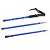 Utomhus Trumpet Trekking Poles Teleskopisk Alpenstock Aluminiumlegering Vikbar Rikthandtag Fotvandring Walking Stick ZZA2502 10PCS