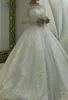 Eclatante Vestido De Noiva Sparkle Abiti da sposa 2020 Abito di sfera a maniche lunghe Plus Size Abiti da sposa principessa per le donne Robe De Mari238F