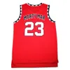 Émission de télévision masculine Martin Payne # 23 Jersey de basket-ball All Ed Red Jerseys Shirts Taille S-3xl Top Quality