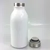 GRANDE VENTE! 12 oz bricolage Sublimation bouteille de lait Double Tumbler Slim en acier inoxydable avec couvercle mur Flask étanche en plein air Coupes voyage A11