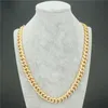 2020 Bling Diamond Iced Out Łańcuchy Naszyjnik Mens Cuban Link Łańcuch Naszyjniki Hip Hop Wysokiej Jakości Spersonalizowane Biżuteria Dla Kobiet Mężczyzn