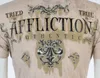 Maglietta da uomo Afflizione Maglietta da uomo TRIED Eagle SAND TOBACCO WASH Tattoo Biker Gym top S3XL6734776