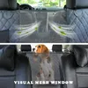 Car Seat Cover Mat For Cat Dog Safety Pet Waterproof Hammock Blanket Cover Mat Pet Carrier Car Rear Back Seat Mat Hammock Cushion 2021881