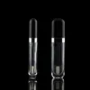 Clear 8ml Empty Lip Gloss Tubes Containers Mini Refillable Lip Balm Bottles with Lipbrush Black Lid for Samples Travel Subpackaging