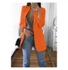 Lange Blazers Dames Dames Femme Mujer Dames Casual Office Wit Zwart Blauw Rood Geel Roze Oranje Plus Size Oversized Blazer