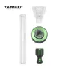 TOPPUFF Metal Glass Hand Pipe Mini Pipe Cheap Bongs Water Heady Pyrex Spoon Bowl Detachable Smoking Oil Rig Dab Burner Tobacco DHL