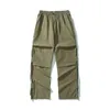 Men's Pants EWQ / Wear Loose Directly Wide Leg 2021 Spring Summer Tide Casual Hip-hop Sweatpants Hit Color 9Y13021