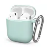 Caso de silicone para Airpods Protector Case Antilost Gancho Earbuds Case para Apple Airpods 3 Bluetooth Fone de Ouvido