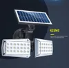 Luci solari per esterni 42 LED Sensore di movimento Luce Luci di movimento solare impermeabili Faretti per esterni Luci notturne di sicurezza Lampada da parete girevole