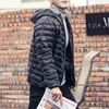 Autumn Winter Men Ultralight Jacket White Duck Down Coat Male Down Jackets Winter Casual Jackets Coats Warm Parka 3XL 4XL