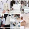 Mermaid High Neck White Avondjurken Lange mouwen Couture Dubai Prom Dress Vestidos Aibye Islamitische Pageantjurken voor Saoedi-Arabië