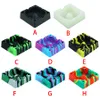 Cendrier carré en Silicone, conteneur Portable, étui à cigarettes multicolore, accessoires pour fumer, résistant à la chaleur, 8373483