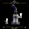 Szklane Bongs Water Bongs Blue Grzybowe Drzewo Archiadem 8.2C Key Heady Dab Rig Hoinahs do akcesoriów do palenia