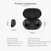 Macaron Fone de ouvido Bluetooth TWS A6S auscultadores Bluetooth 5.0 sem fio Earbud Vida Headset impermeável com microfone para entregas
