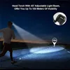 Faros delanteros de 8000LM, potente faro Led, faro delantero COB, recargable por USB, resistente al agua, luz de pesca con batería 18650