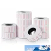 Novo 10 rolos / conjunto de papel etiqueta de papel marcando preços para arma branca 500 pcs / rolo