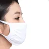 Maschera viso anti-polvere cotone maschera unisex uomo donna ciclismo indossando nero bianco moda all'ingrosso
