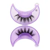 10styles 3D Vizon Kirpik Sahte Kirpik Yumuşak Doğal Kalın Ay Paketi Vaka Yaratıcı Ay Lash Kutusu GGA3556-1 ile vizon Eyelashes 3d