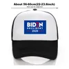 Boné de beisebol Joe Biden 2020 Presidente Campanha eleitoral Boné de proteção solar Material de poliéster Boné de malha unissex disponível durante toda a temporada 4111632