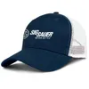 Sauer logo bleu pour hommes et femmes réglable camionneur meshcap équipé blanc personnalisé baseballhats sauer art emblèmes signe SIG logo295I