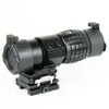 Tactical 3X-Fts Magnifier Rifle Scope with Flip-to-Side Mount &Lens Caps