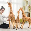 35-140 см высокого качества симуляции жираф, фаршированная игрушка милая большая плюшевая кукла животных Дети игрушка Девушка домой