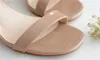 2020新しい結婚式の靴女性デザイナーシューズサンダルバックルシューズプラスサイズ34から43送料無料
