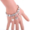 Crown-Charme-Armband Schmuck Hummer Schnalle Schlangenkette wulstige Armbänder für Frauen-Sommer-romantisches Geschenk Mode-Accessoires Armband
