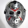 200pcs архаический Jason Mask анфас Античная убийца Маска Джейсона против пятницу 13-Prop Horror Хоккейной Хэллоуин костюм косплей маски # 28318