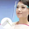 США Фото DHL Защитная Защитная крышка Пластиковый защиты изоляции маска Clear Vision Анти масло Всплеск пыли Visor лица для приготовления пищи Работа