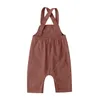Baby One Pocket supspender salta per le tute estate 2020 abiti boutique per bambini 02t bambini a colori solidi corpi corti 7516390