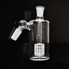 5 pulgadas Claro 45 grados 90 grados Vidrio Ash Catcher Barril Perc 14.5mm 18.8mm Junta para Bong Dab Rigs Accesorios para fumar