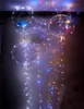 LED点滅ライト風船夜照明ライト文字列BOBOボール多色装飾バルーン結婚式クリスマスパーティー装飾ギフト01