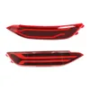 2PCS Car LED Reflector Light Rear Fog Lamp Signal Brake Light For Hyundai tucson 2015 2016 2017 2018 2019 2020