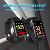 Schermo colorato 116plus Smart Band Braccialetto Braccialetto Fitness Tracker Pedometro Frequenza cardiaca Pressione sanguigna Monitor di salute 116 Plus Smart Wristband