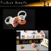 Novelty Lighting Halloween Party Finger Led Light Toy Kids Gift Lovely Glow Toys Pumpkin Spider Bat Ghost Glisten Ring Halloween P7036689