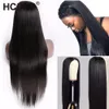 Brazilian Virgin Human Hair Wigs Straight 13*4 Lace Front Pre Plucked with Natural Hairline For Black Women 14-34 inch