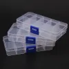 10 st / partij onderdelen box tool box schroeven ic juwelen kralen vissen opslag component box organizer container met goedkope prijs