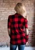 Fashionnew Spring Outwear Women Cardigan Contrast Contrast Plaid Long US Europe Style Outwear Coat Top Clothing5347109