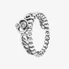귀여운 여성 공주 티아라 크라운 반지 925 스털링 실버 쥬얼리 Pandora CZ 다이아몬드 결혼 반지 원래 상자로 설정
