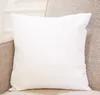 Sublimering Blank kuddväska värmeöverföring Tryckkudde täcker OEM Cushion Mix Size 45 * 45cm utan insats Polyester kudde kudde A10