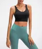 2054 Lu Align Tank Damen Yoga-BH Shirts Sportweste Fitness-Tops Sexy Unterwäsche Einfarbige Damen-Tops mit abnehmbaren Körbchen Yoga-Sport-BH-Tanks