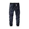 男ストレイズカジュアルパンツファッショントレンド日本のミッドオーバーオールホットデザイナースプリング男性ポケット巾着普段緩い貨物ズボン