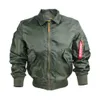 왼쪽 고전적인 비행 재킷에 지퍼와 뜨거운 판매 짧은 남성의 재킷 경량 프리미엄 재킷