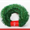 5,5 m PVC-Material, Weihnachts-Rattan, frei modellierbar, umweltfreundliche Weihnachtsdekoration, Strohbänder, fünf Farben, VT1279